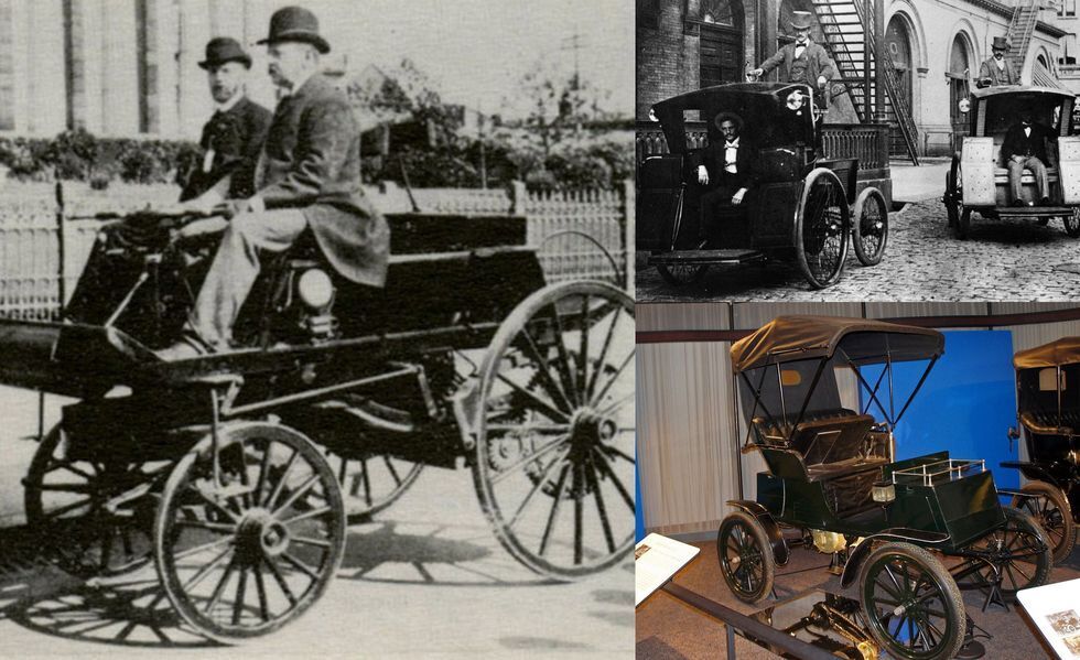 What the first electric cars in history looked like: they appeared before conventional cars. Photo