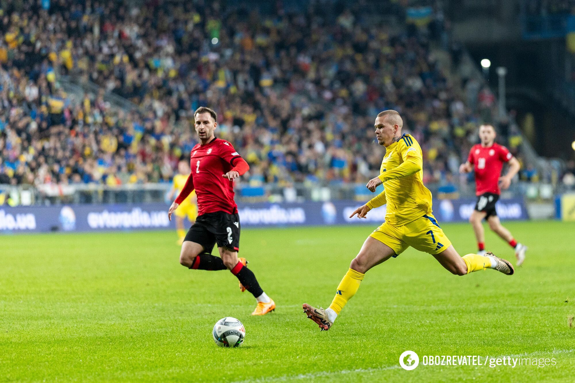 The Nations League match Ukraine – Georgia in Poland ended in a massive clash of fans. Video