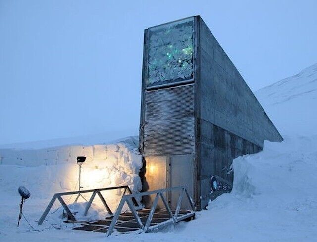 Globalny skarbiec nasion Svalbard.