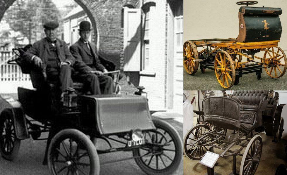 What the first electric cars in history looked like: they appeared before conventional cars. Photo