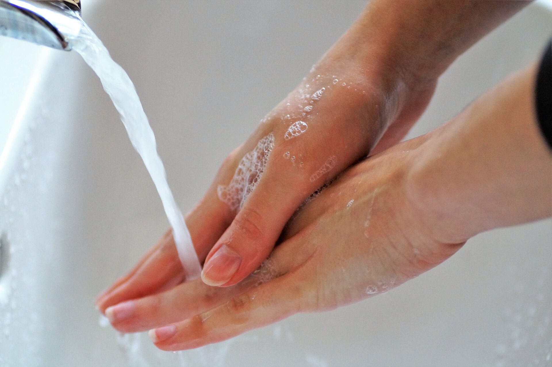 Wash your hands thoroughly on the plane.