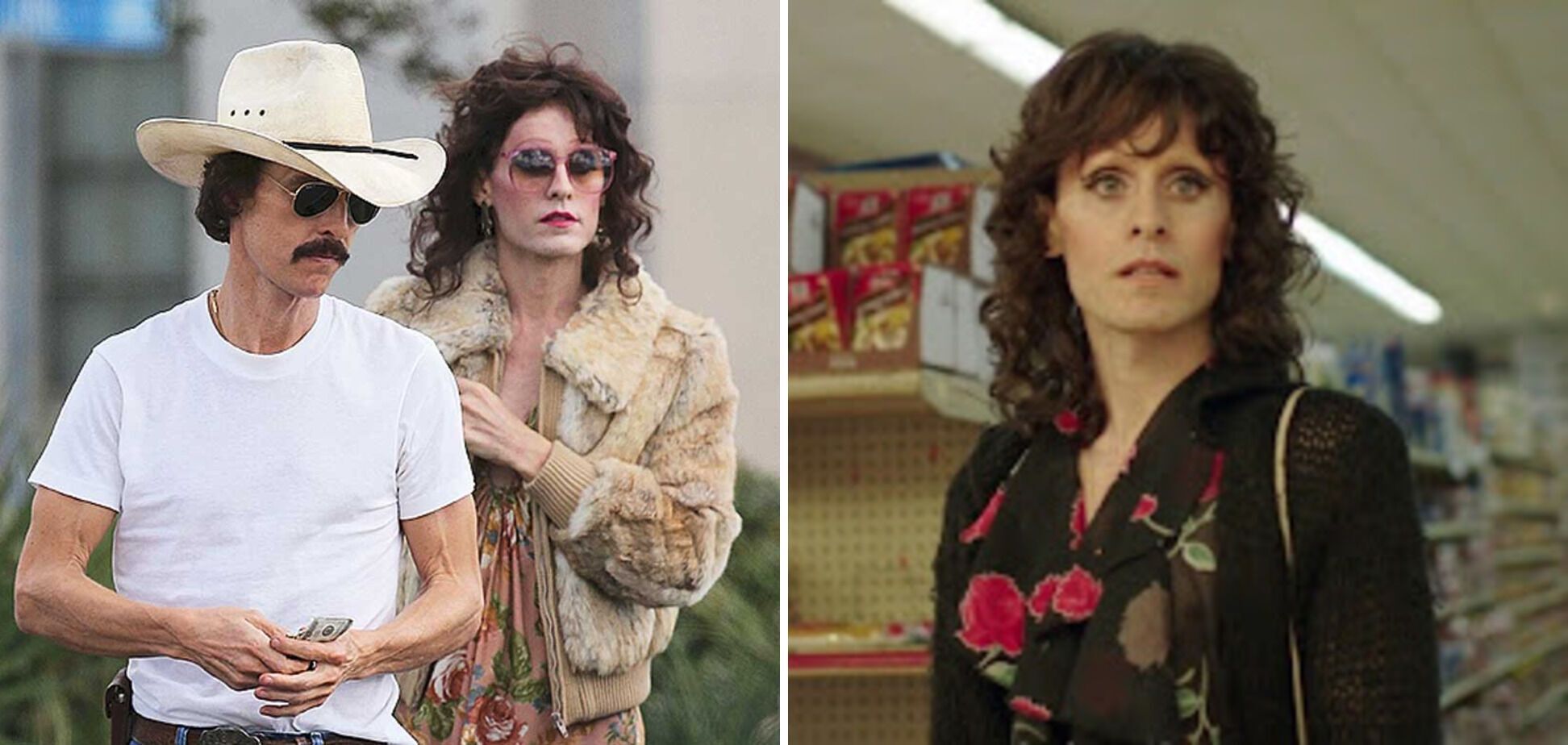 Jared Leto in Dallas Buyers Club.