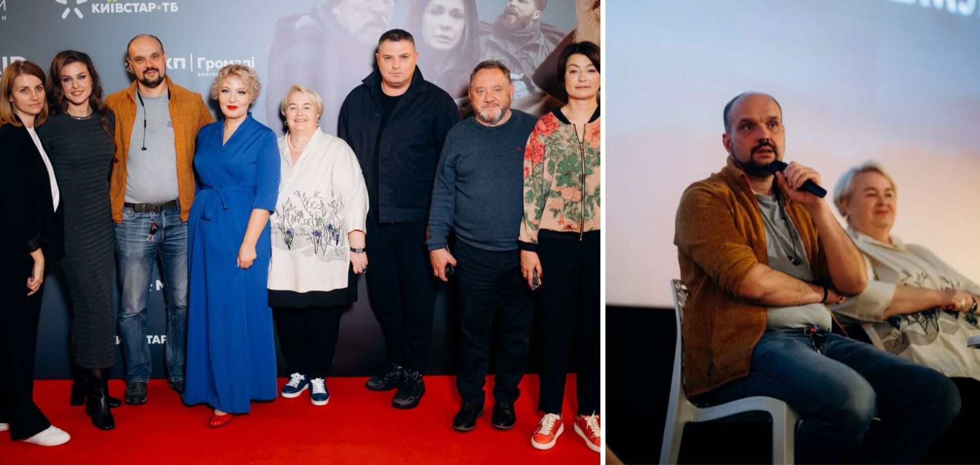 Yushchenko with his wife, Benyuk with his grandson. How the premiere of the new part of the sensational TV series ''The Host'' took place in Kyiv.