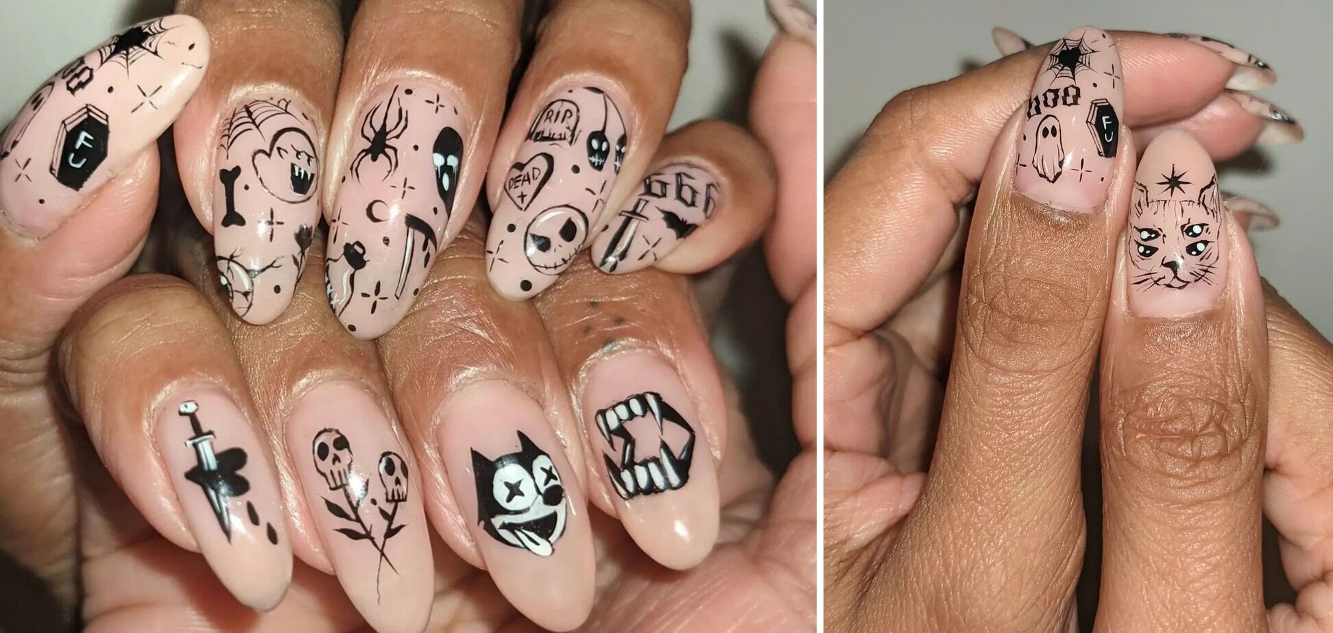 Spooky but beautiful: the best manicure ideas for Halloween in 2024