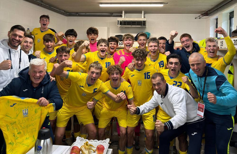 Ukrainian national team reaches the second round of Euro U17 2025 early after two victories