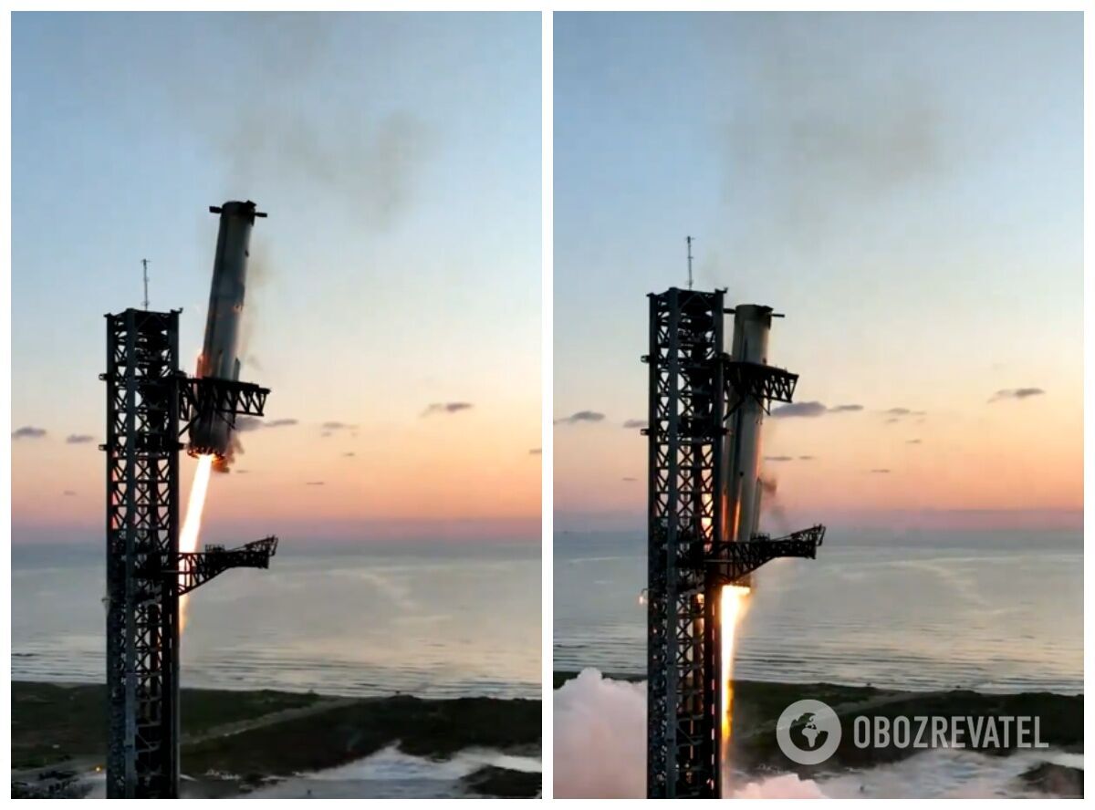 How a rocket part returned to the launch point