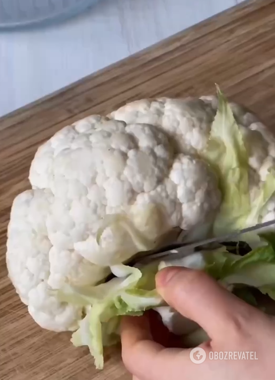 How to bake cauliflower deliciously in the oven: all the benefits of the product are preserved