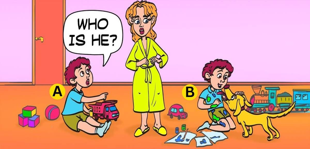 Which child is an alien? A puzzle with an unexpected answer