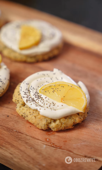 Lemon-poppy seed cookies: the simplest recipe that even beginners can handle