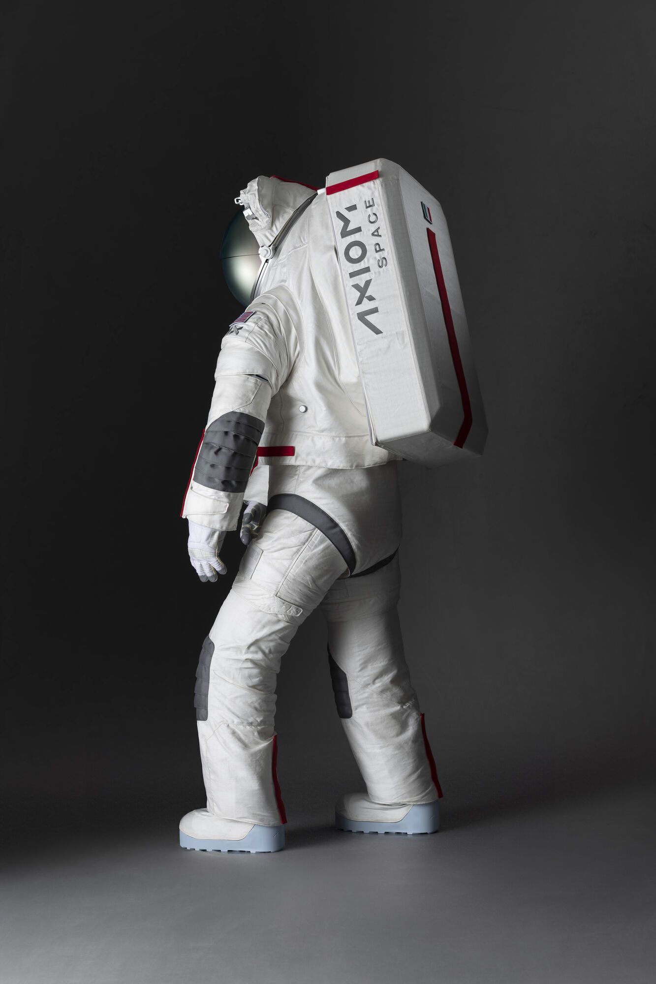 Prada space suit: a fashionable space suit for the moon landing is presented. Photo