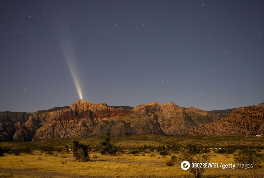 It flies by once every 80 thousand years. 10 brightest photos of Comet ATLAS, which was seen even in Ukraine