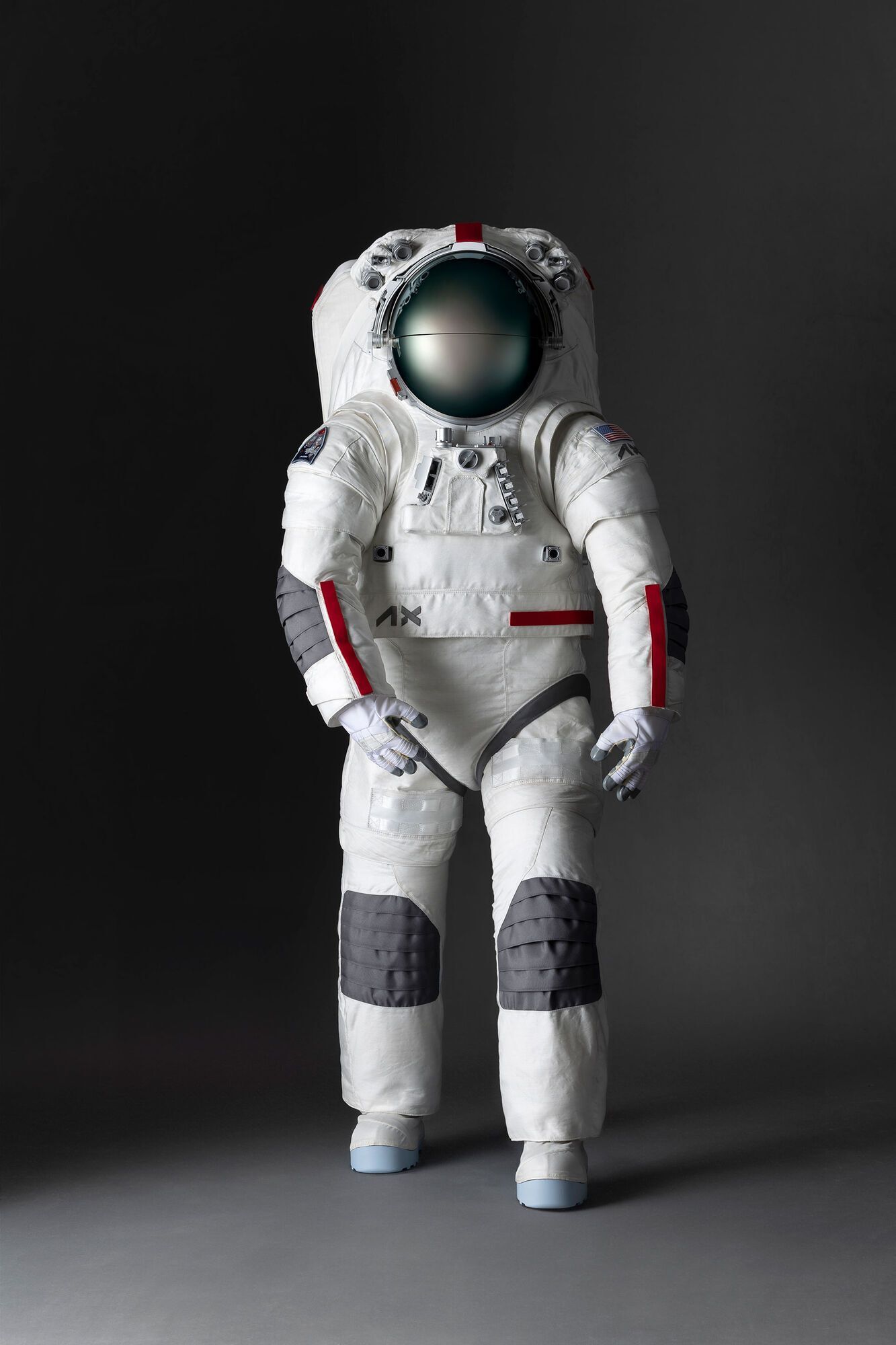 Prada space suit: a fashionable space suit for the moon landing is presented. Photo