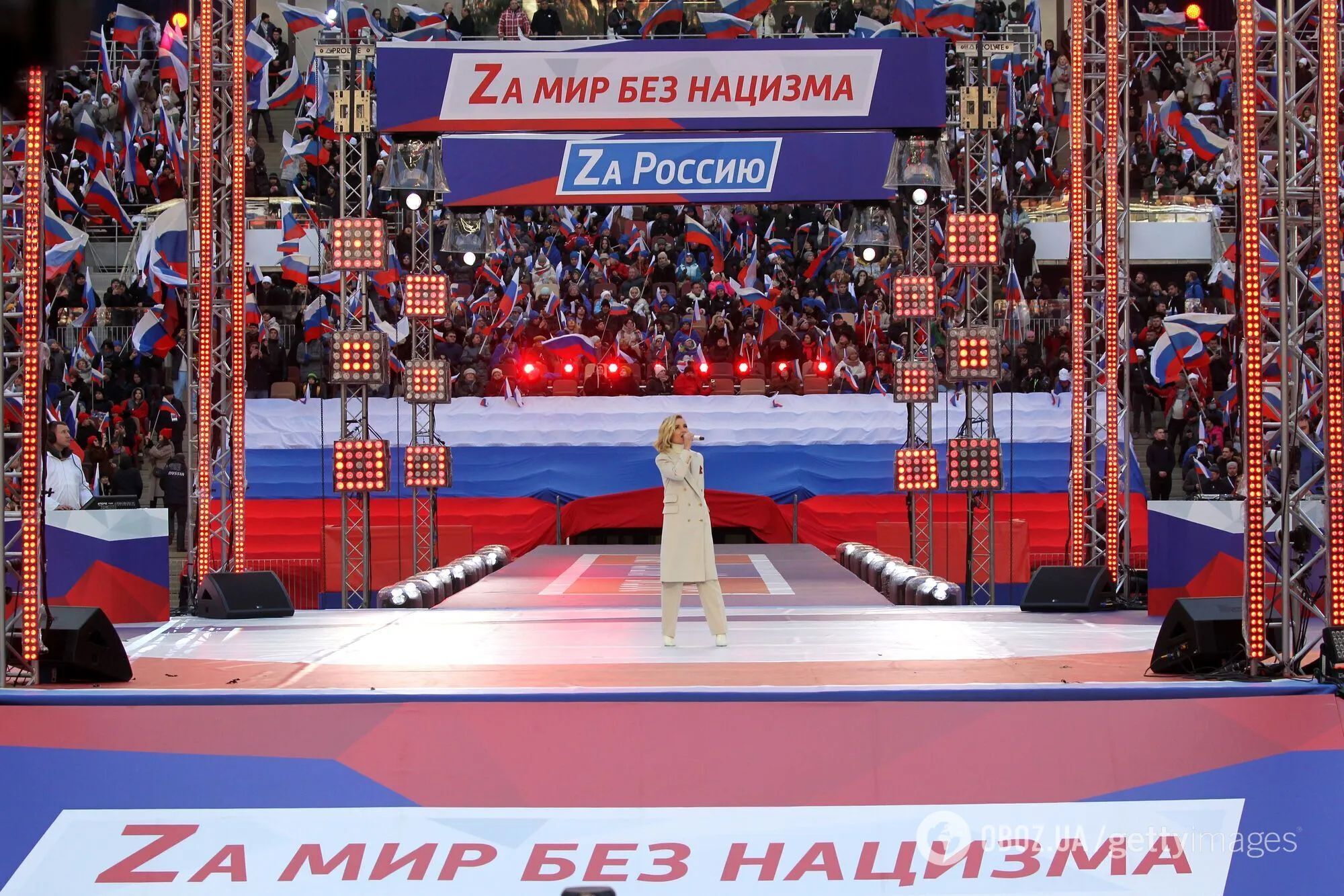 Pro-Putin singer Polina Gagarina is heading to Europe: the Russian demands lifting of sanctions for supporting the war