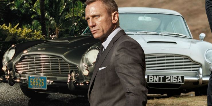 Bond's signature car is Aston Martin DB5.