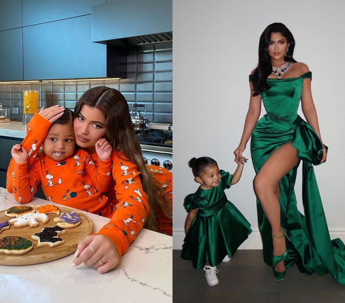 7 celebrities who often wear matching outfits with their daughters. Photo