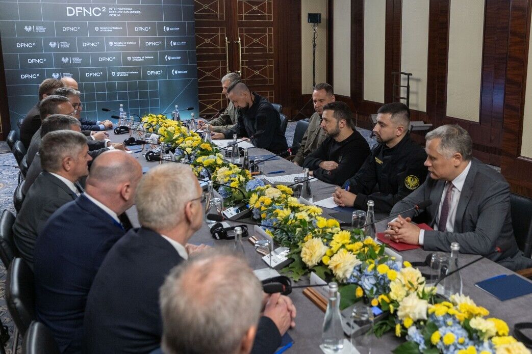 ''We look forward to more support'': Zelenskyy met with the leadership of the world's leading defense companies. Photo