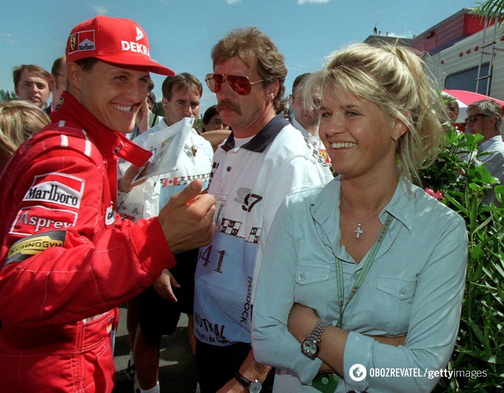 Michael Schumacher appeared in public for the first time in 11 years – media