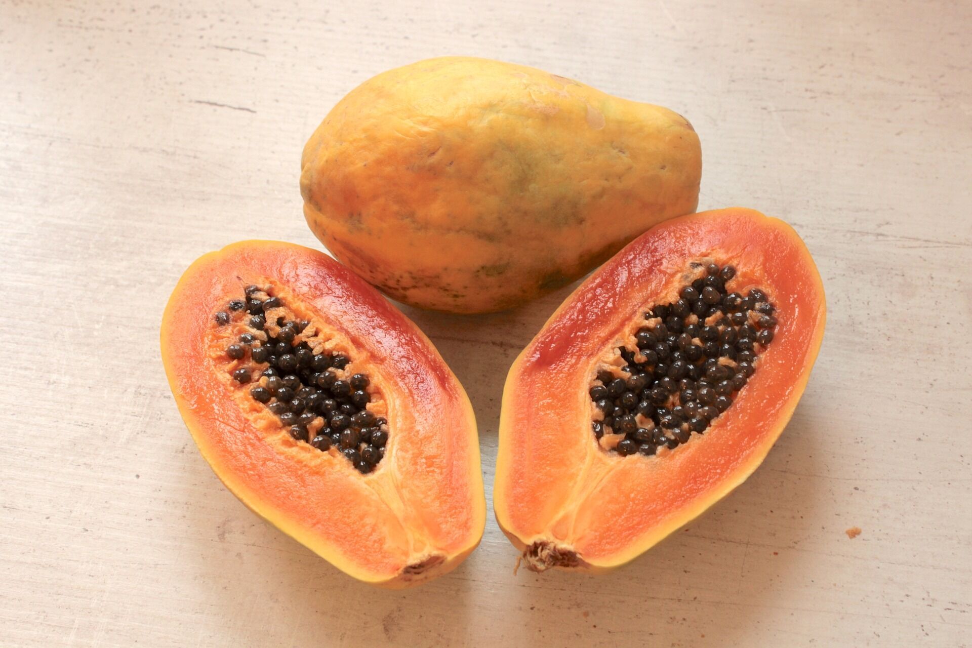 Papaya for a dish