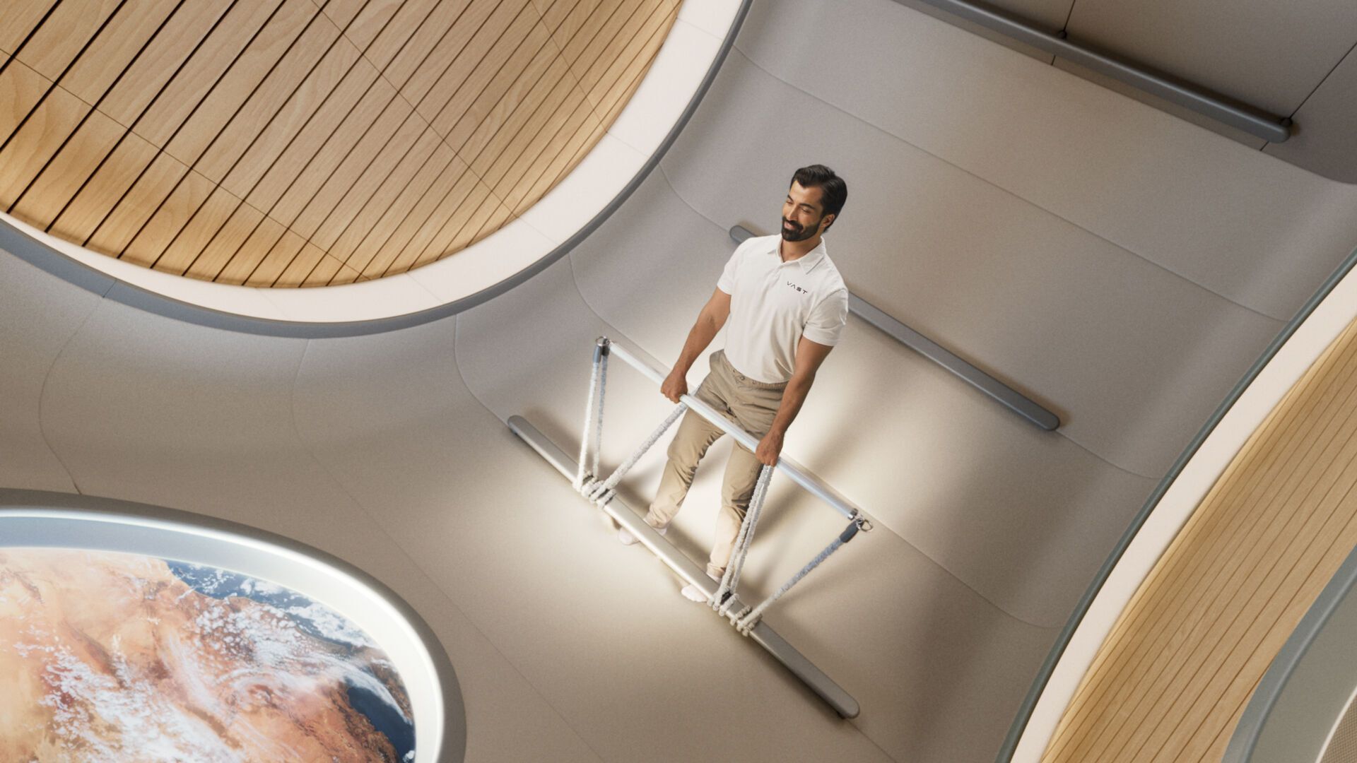 Gym, entertainment room and puffy duvets: what the world's first private space station, which resembles a luxury hotel, looks like