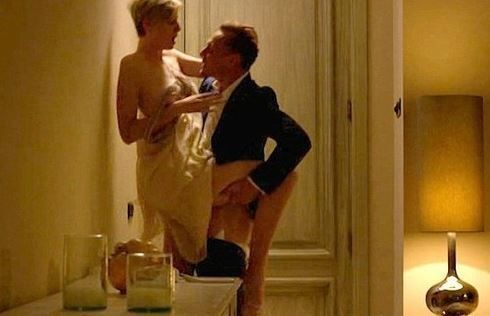 The passionate bathroom scene in the ''The Night Manager'' miniseries.