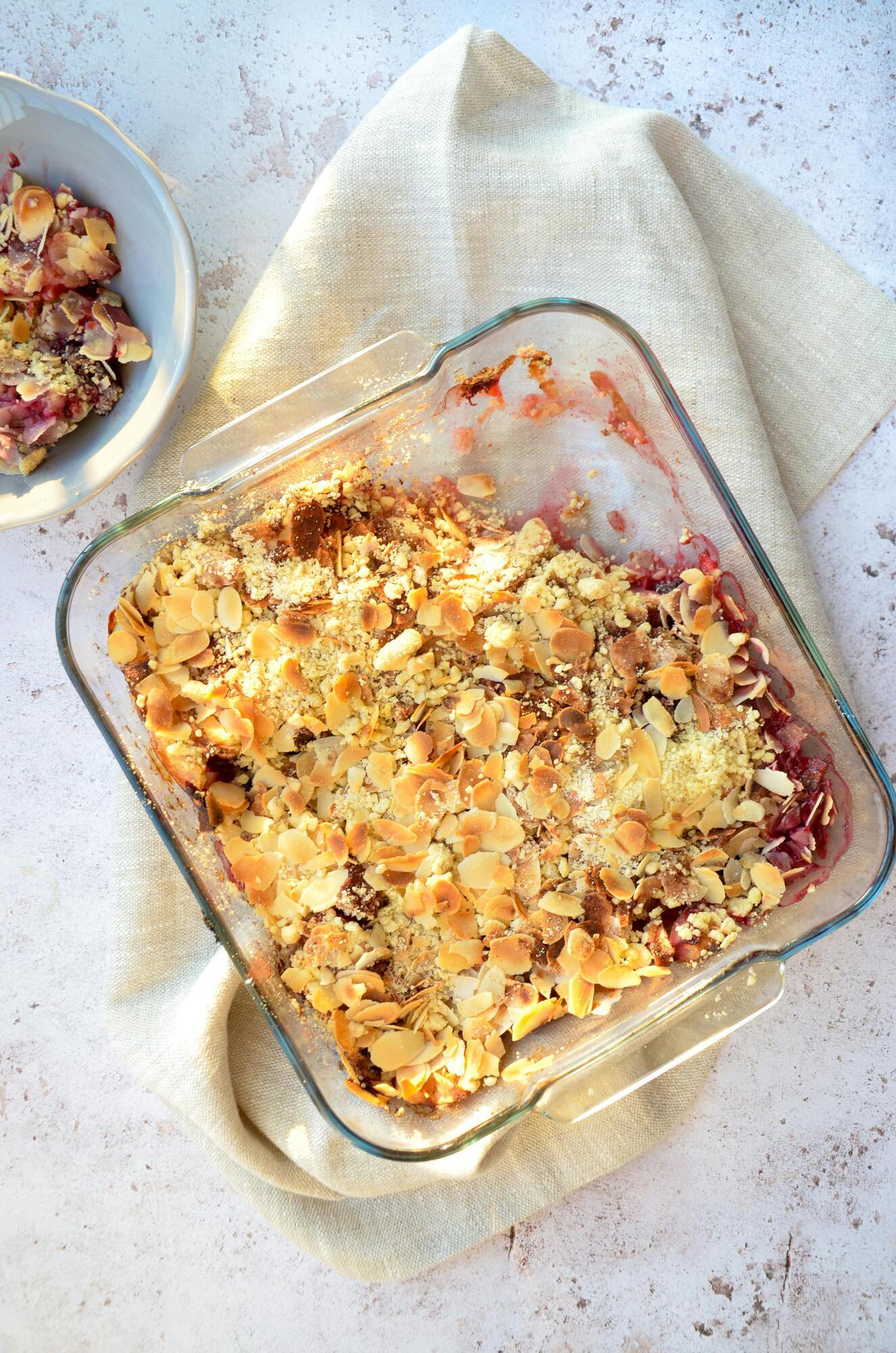 The ''perfect'' autumn apple crumble: baked in less than an hour