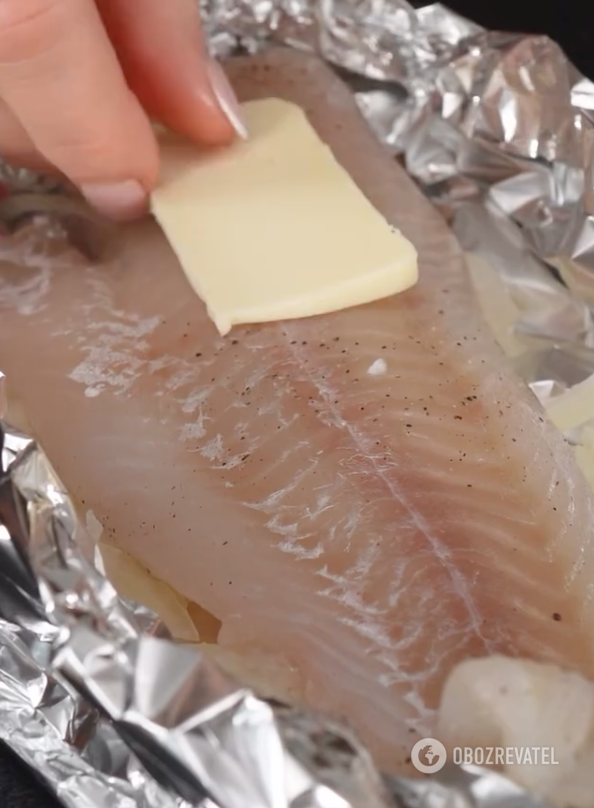 Fillet with butter