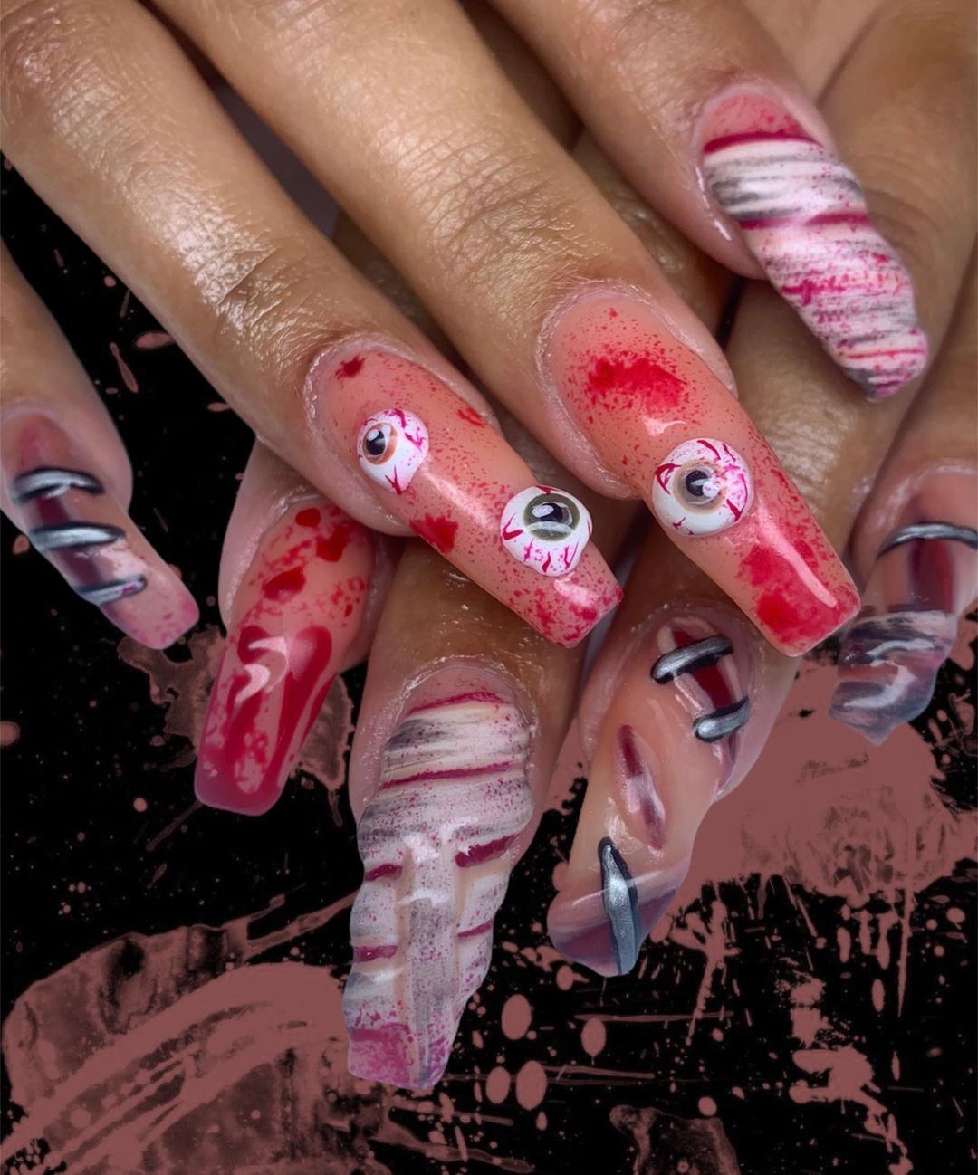 Zapomnij o nich: 5 najgorszych wzorów manicure na Halloween