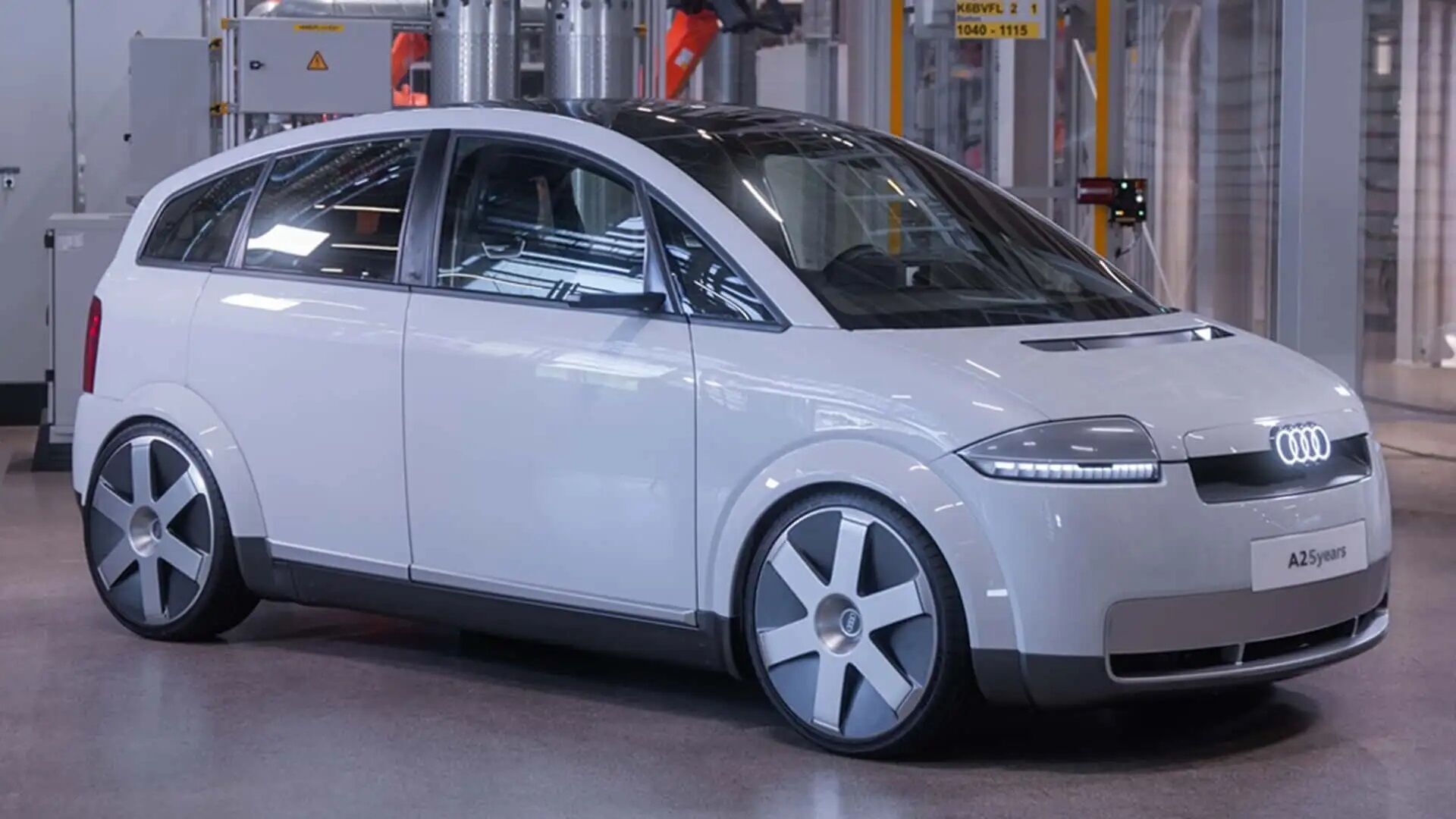 Audi turned the strangest car into an electric car: what it looks like