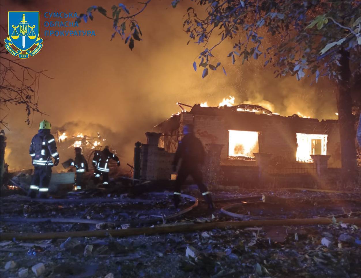 Russian troops attacked a private residential sector in Sumy with Shaheds: a child is among the dead. Photo