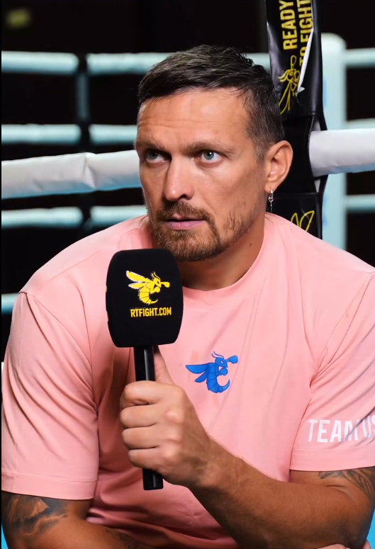 500 rund: Usyk przyznaje, co robią z nim trenerzy przed rewanżem z Furym