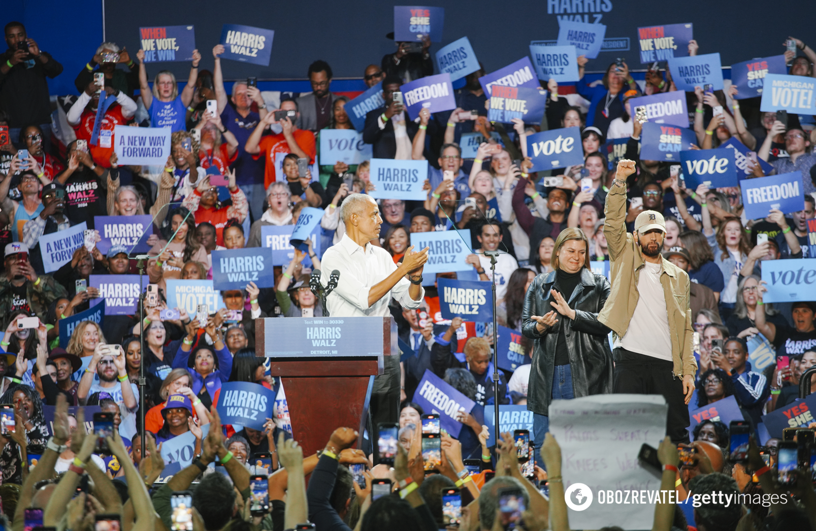 Barack Obama unexpectedly rapped Eminem, who is adored all over the world. Video