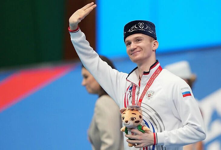 Putin został wyśmiany po tym, jak mówił o wspaniałości ''alternatywnych igrzysk olimpijskich'', w których Rosjanin zdobył złoto, rywalizując samotnie w turnieju