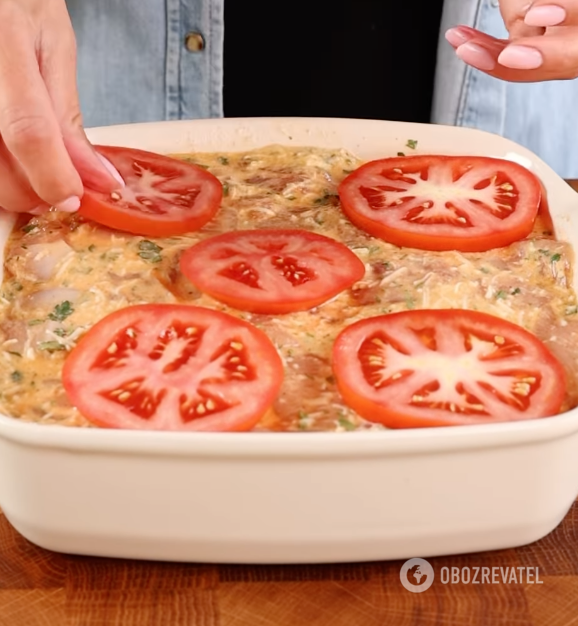 Delicious casserole