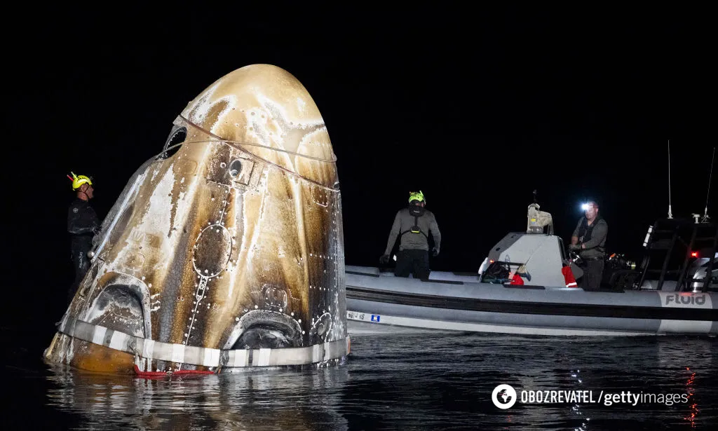 Crew members of the SpaceX Crew-8 mission have returned to Earth. Photo