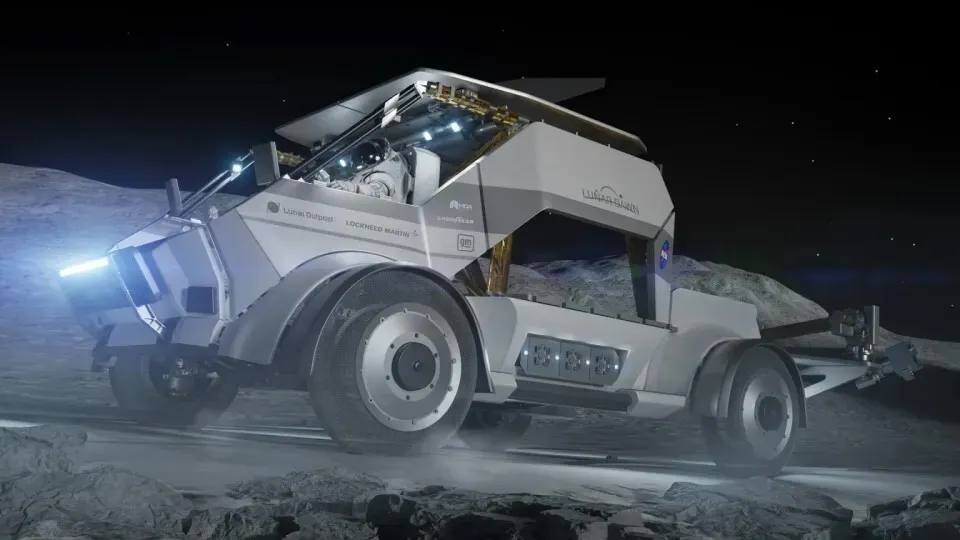 NASA has shown cars for traveling on the Moon: they can withstand up to -240°C and two weeks of darkness. Photo