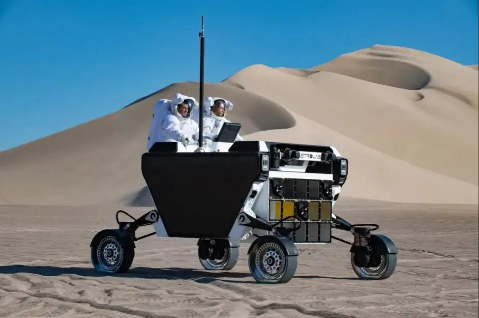 NASA has shown cars for traveling on the Moon: they can withstand up to -240°C and two weeks of darkness. Photo