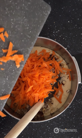 What a delicious fall dish to prepare with carrots: the perfect dessert for tea