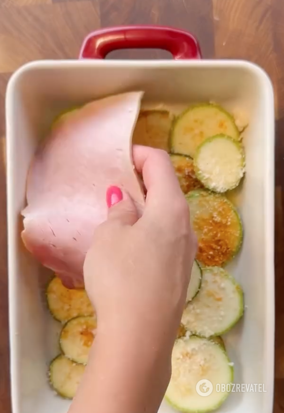 Preparing a casserole dish