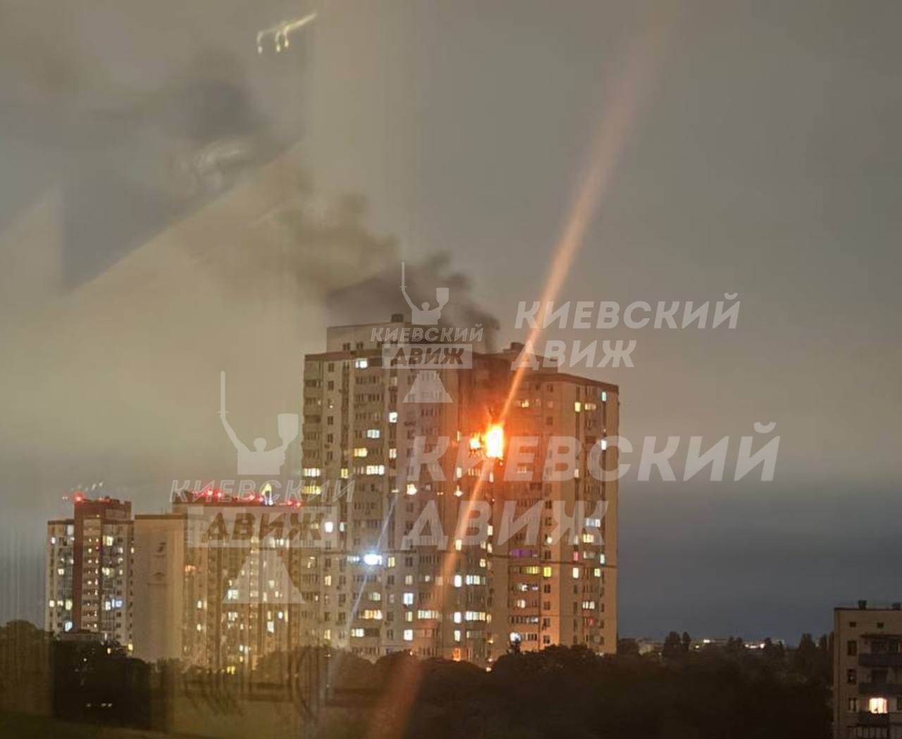 Russian drone hits high-rise building in Kyiv: apartments damaged, young girl killed, there are injured. Photo and video