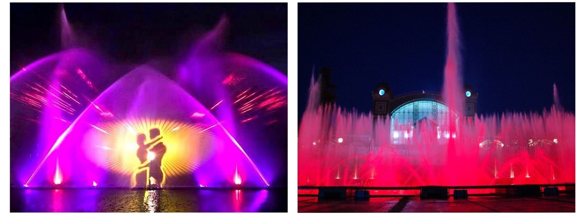 What to see in Vinnytsia - fountain show