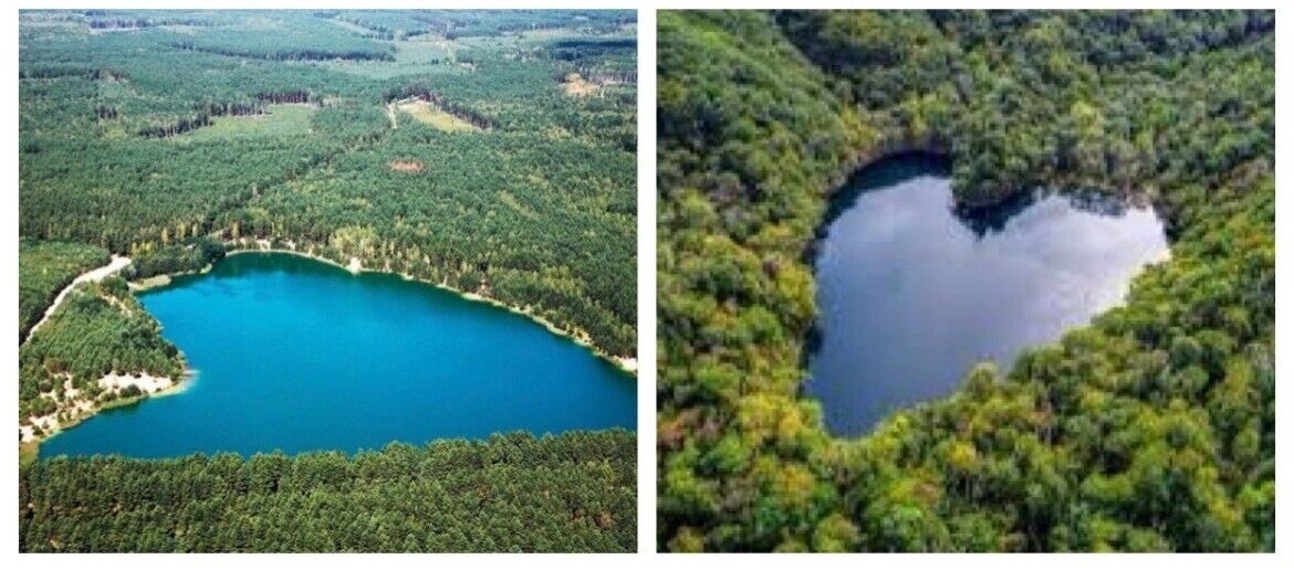 What to see in Ukraine - a romantic lake in the village of Oleshnya