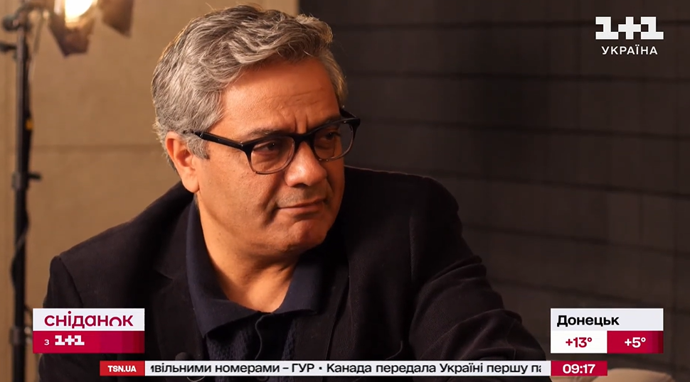 ''Kyiv reminds me of Tehran'': Iranian director who fled from his home for 28 days shares his impressions of Ukraine