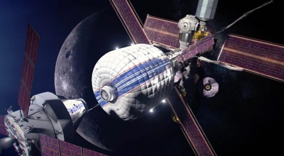 NASA shows first look at its future lunar base: what it will be equipped with. Photo