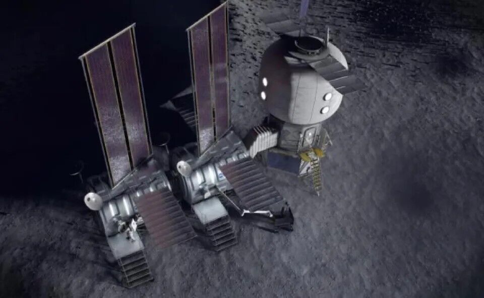 NASA shows first look at its future lunar base: what it will be equipped with. Photo