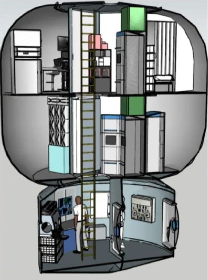 NASA shows first look at its future lunar base: what it will be equipped with. Photo