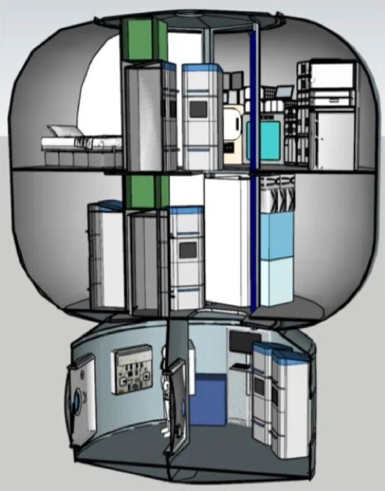 NASA shows first look at its future lunar base: what it will be equipped with. Photo