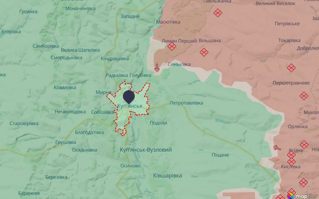 Destroying the city with bombs: Head of Kupyansk MBA reports on the approach of the Russian army