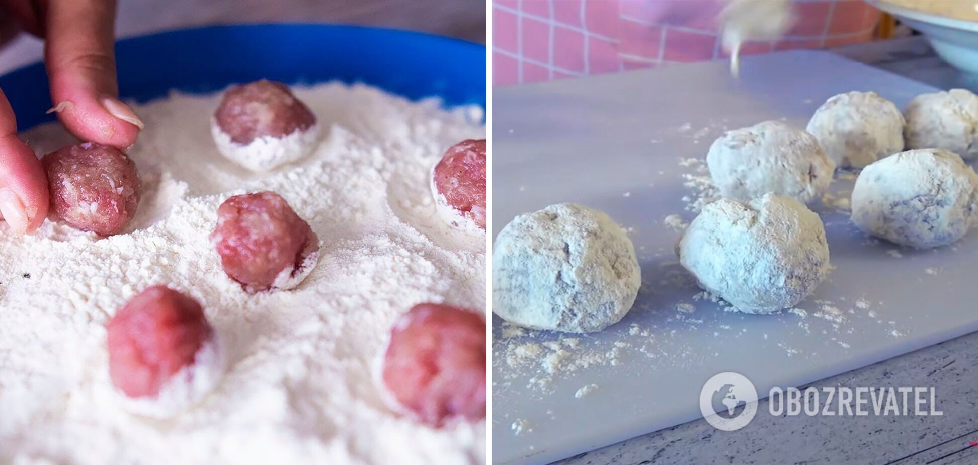 Forming dumplings