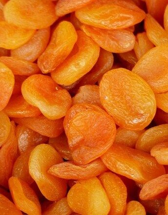 Dried apricots for decoration