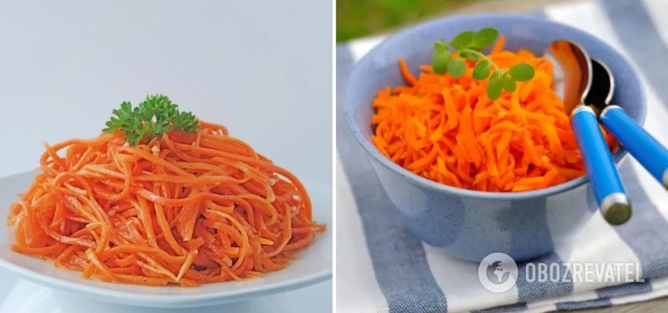 Secrets of cooking Korean-style carrots